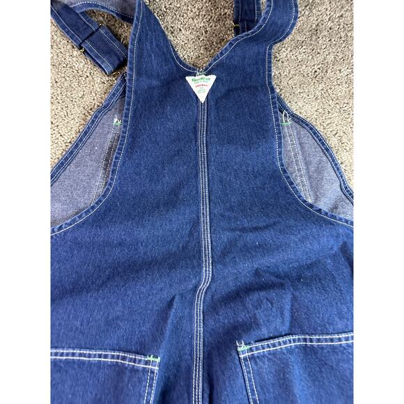 OSH KOSH B’GOSH Overalls Mens 38 Denim Vestbak Bib Workwear 38x27 VINTAGE - Picture 12 of 13